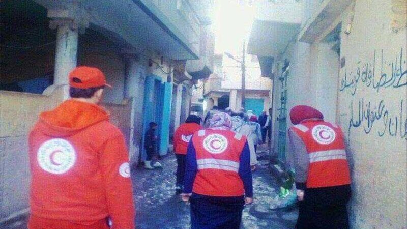 الهلال الأحمر يزور