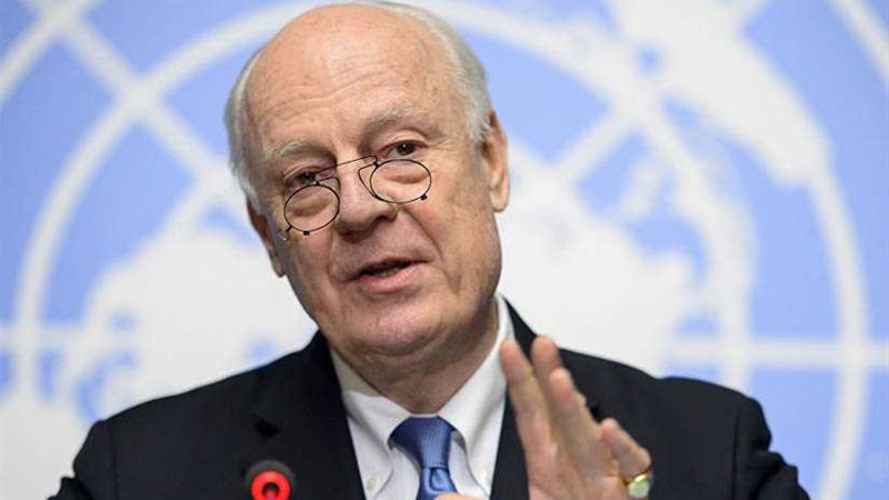 دي ميستورا: تشكيل