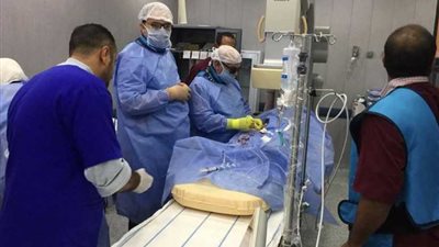 بالصور: افتتاح قسطرة القلب بـ