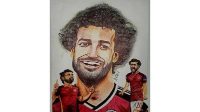 مواهب علي الطريق....أعمال الفنان الشاب / عبد العزيز عطية