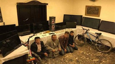 سقوط عصابة سرقت 12 شقة بالمعادي