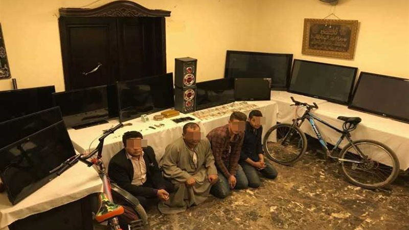 سقوط عصابة سرقت 12