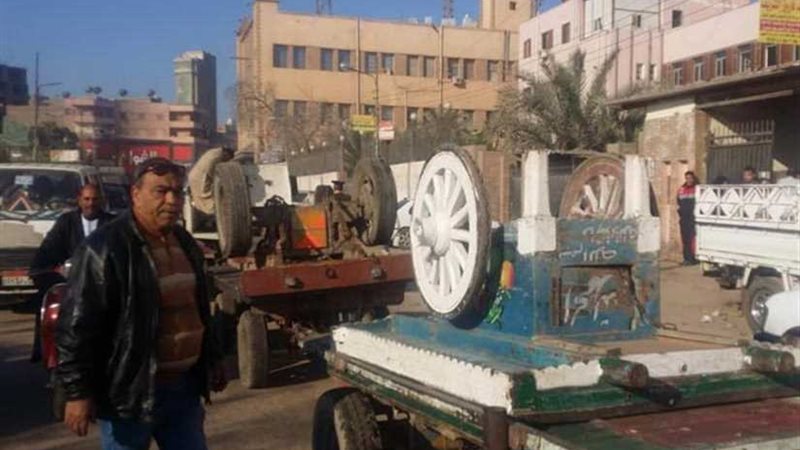 إزالة 76 مخالفة إشغالات