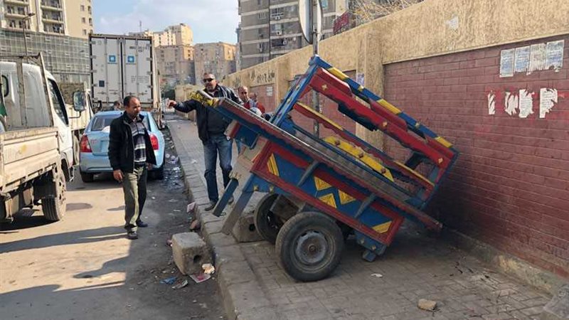 حملات إزالة لإشغالات