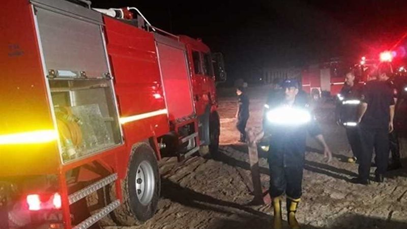 السيطرة على حريق