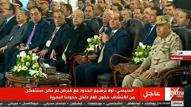 رسالة السيسي للمتحدثين