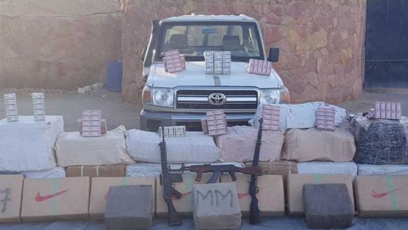 حرس الحدود يضبط عربة