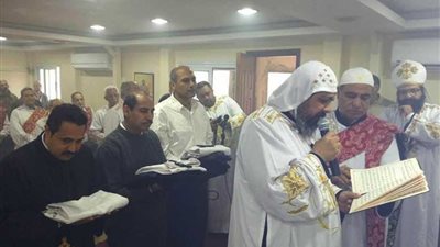 تمهيدا للكهنوت.....اليوم سيامة ٣ دياكونيين لكنائس شبرا