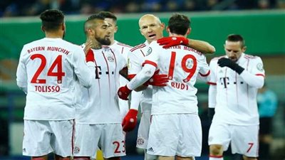 بايرن ميونخ يتأهل لنصف نهائي كأس ألمانيا بعد الفوز على بادربورن بسداسية نظيفة