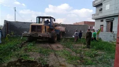 بالصور.. إزالة 21 حالة تعدٍ على الأراضي الزراعية