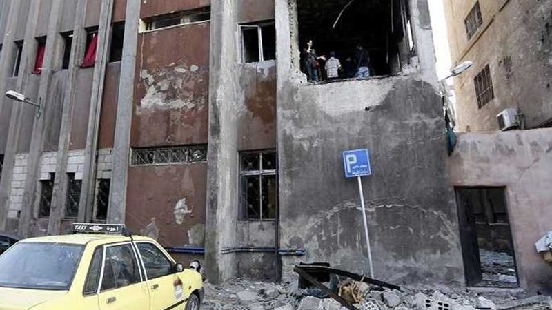 قصف على العاصمة السورية