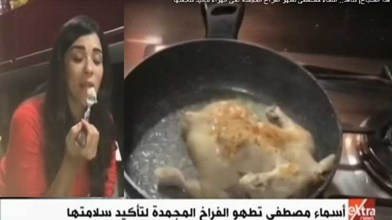 شاهد.. إعلامية تطهو
