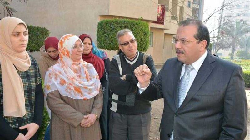 رئيس جامعة طنطا يتابع