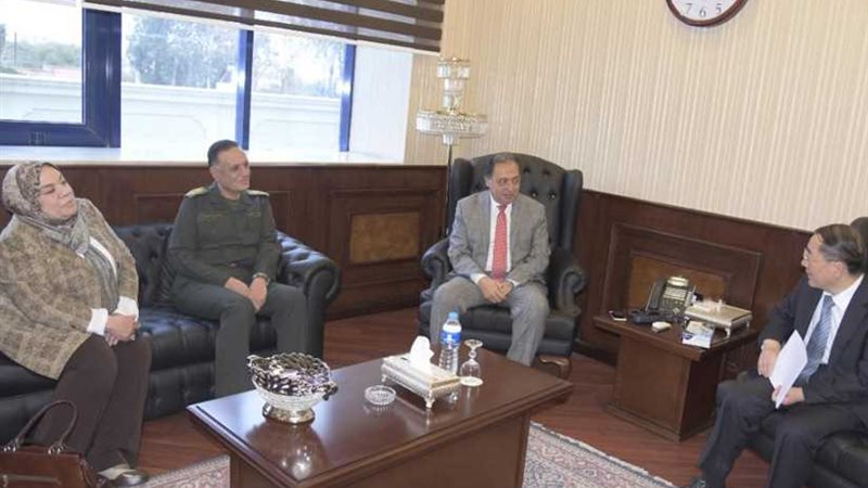 وزير الصحة يستقبل