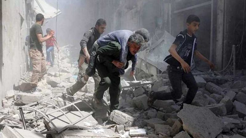 قتلى وجرحى في قصف