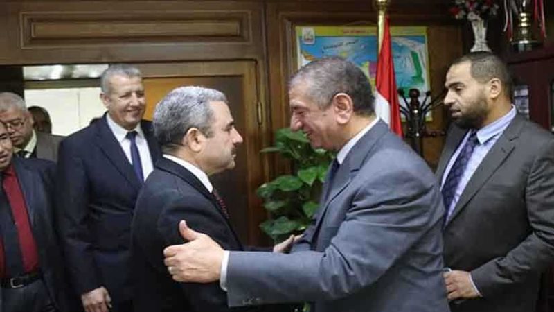 محافظ كفر الشيخ يستقبل