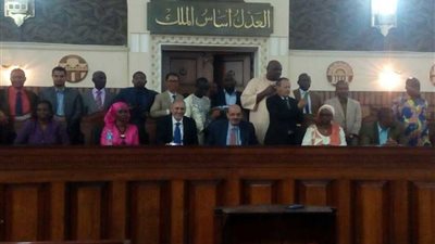 وفد من قضاة إفريقيا بدار القضاء العالي (صور)