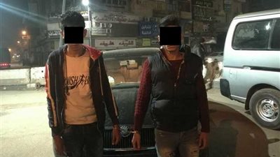 ضبط طالبين لقيامهما بسرقة سيارة مدرس بالمحلة