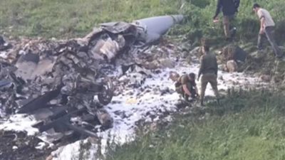 بالفيديو.. الدفاع السورية استهدفت الطائرة الإسرائيلية بـ 25 صاروخًا