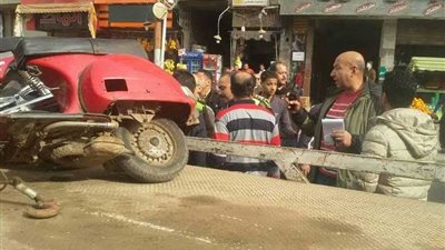 حملة على الموتوسيكلات المخالفة في طنطا
