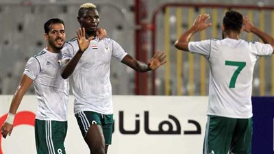 بانسية يُعزز تقدم المصري بالهدف الثاني في شباك جرين بافالوز