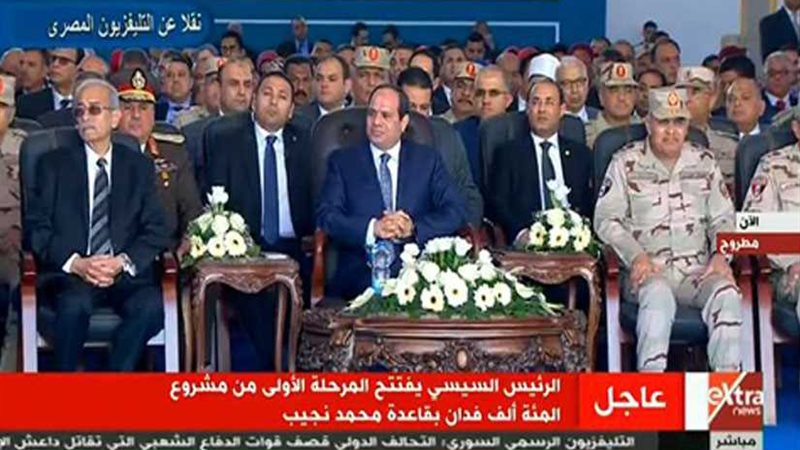 السيسي يفتتح مشروعات