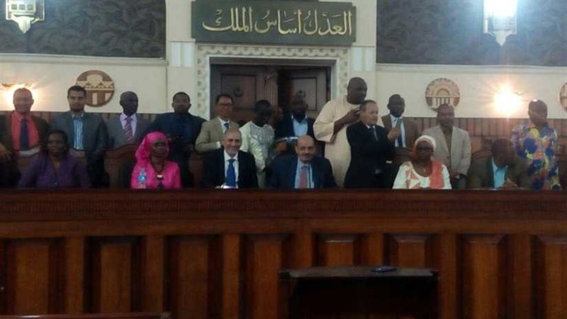 وفد من قضاة إفريقيا