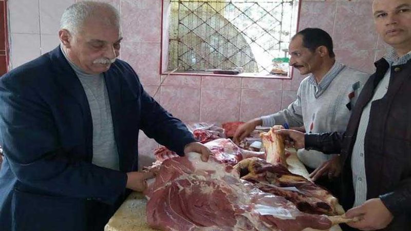 ضبط لحوم فاسدة بالبحيرة