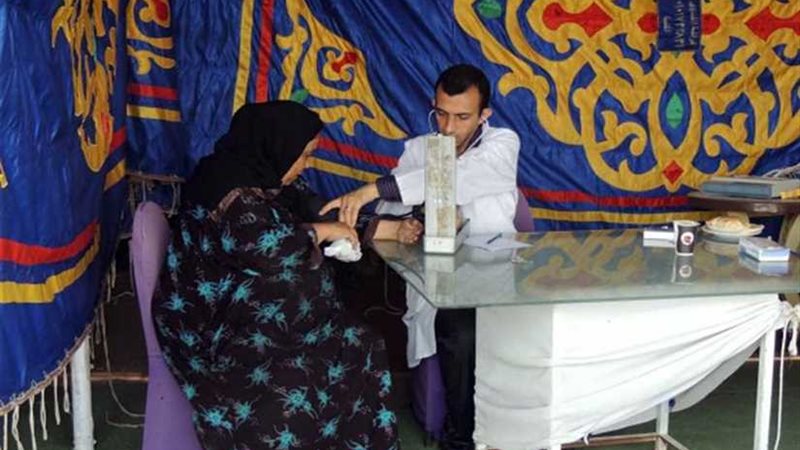 قافلة طبية لطب المنصورة