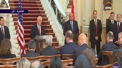 سامح شكري: الشعب المصري يستطيع تغيير أي شيء غير راض عنه (فيديو)