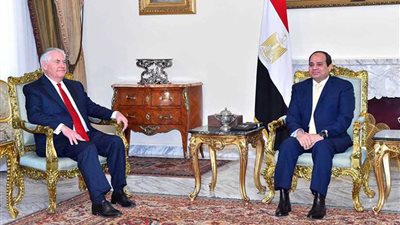 السفير بسام راضي: الرئيس ناقش مع وزير خارجية أمريكا العلاقات الثنائية والملفات الإقليمية