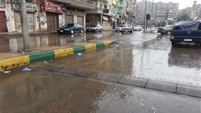 أمطار غزيرة على الغربية وجهود لفتح الأنفاق