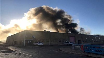 حريق ضخم بمنطقة صناعية بشمال غرب لندن