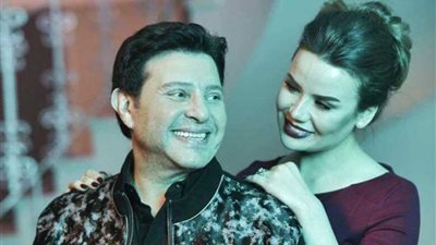 أميرة شرابي تحتفل بعيد الحب مع هاني شاكر