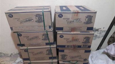 ضبط سجائر مغشوشة بالعجوزة 