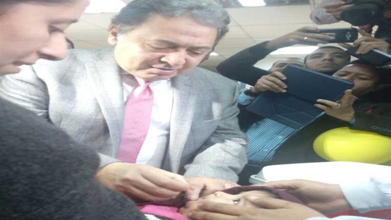 وزير الصحة يطلق الحملة