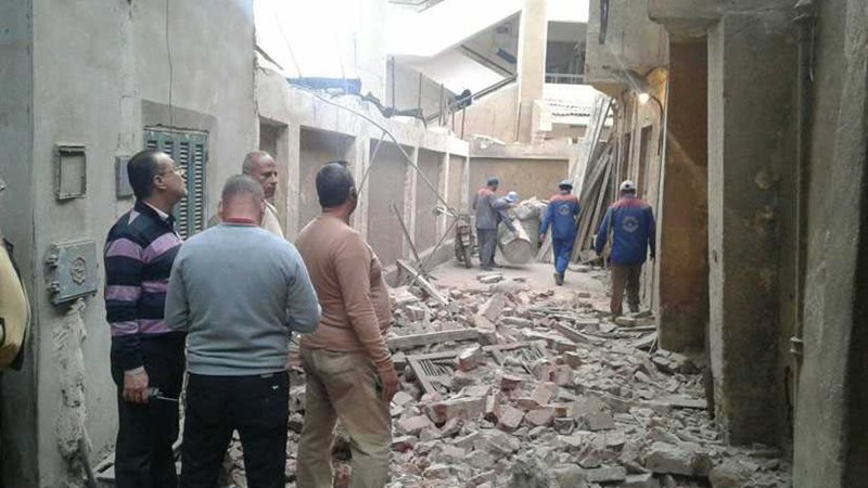 انهيار عقار بـروض