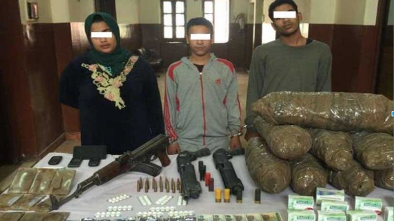 القبض على عصابة مخدرات