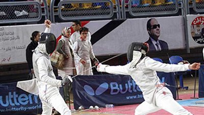 أبطال مصر يسيطرون على فردي الشباب في البطولة العربية للسلاح