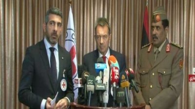 الصليب الأحمر : ليبيا تعيش فى مثلث المأساة