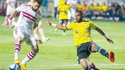 انطلاق مباراة الزمالك ووادي دجلة