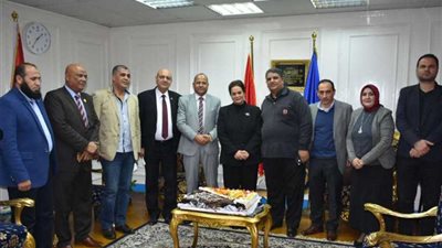 نواب البحيرة يحتفلون بمرور عام على تولي نادية عبده منصب المحافظ (صور)