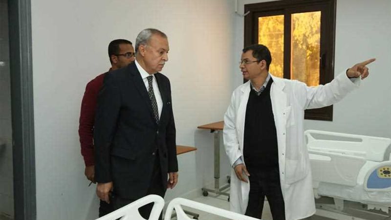 محافظ قنا يتفقد الحميات