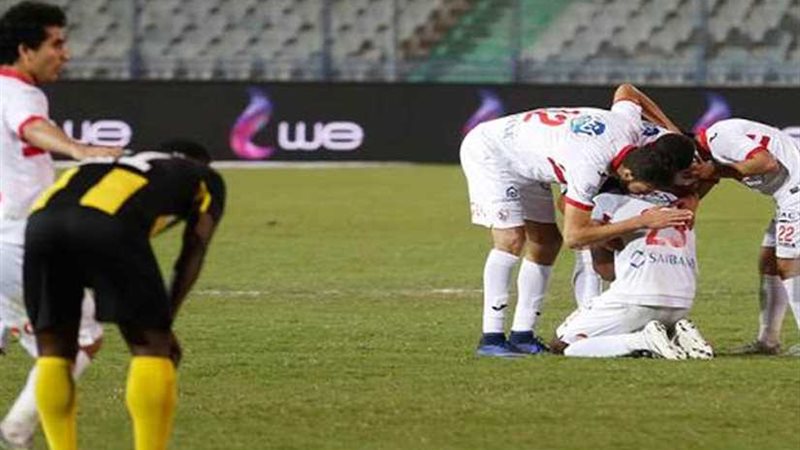 لاعبو الزمالك يهنئون