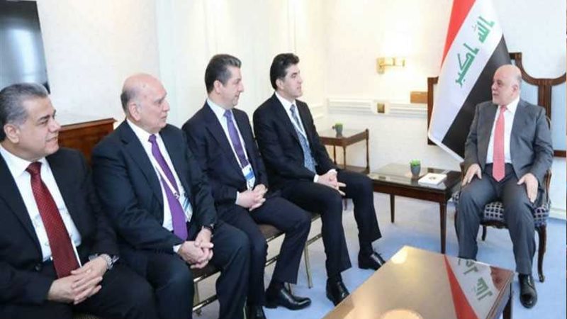 العبادي والبارزاني