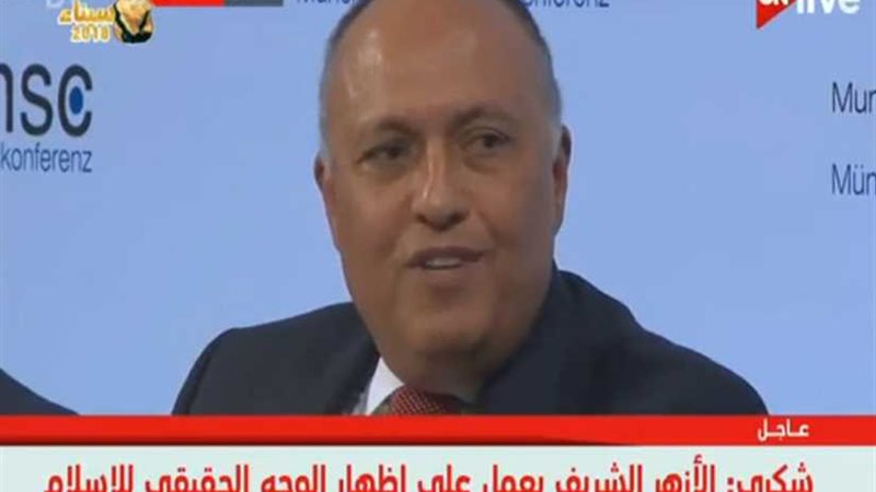 سامح شكري: مصر تبرز