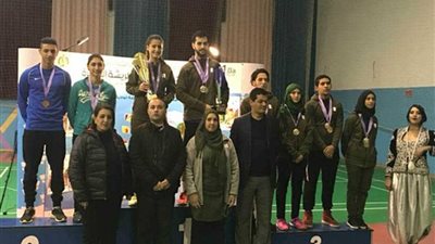 مصر تحصد 6 ميداليات في بطولة إفريقيا للريشة الطائرة