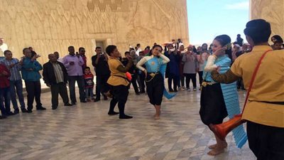 فنون تايلاند وتونس في رحاب رمز الصداقة باسوان (صور)