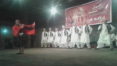 فرقتا الهند وأبناء الواحات للفنون في ضيافة كوم أمبو بأسوان