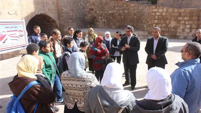 سياحة أسيوط تنظم رحلة للطلاب المتميزين